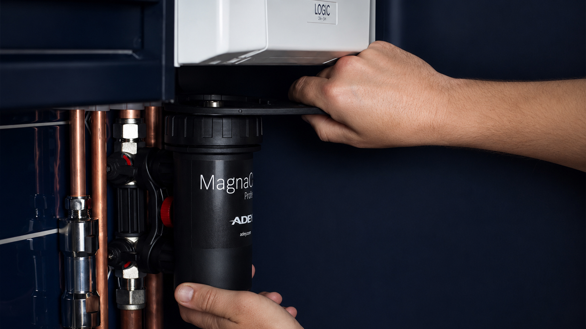 magnetic filter installation derby
